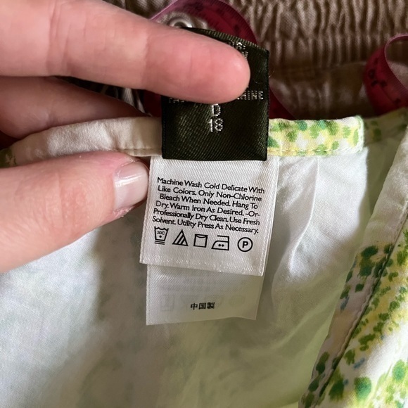 Eddie Bauer White Floral Print Tiered Midi Skirt Size 6 - Picture 8 of 13